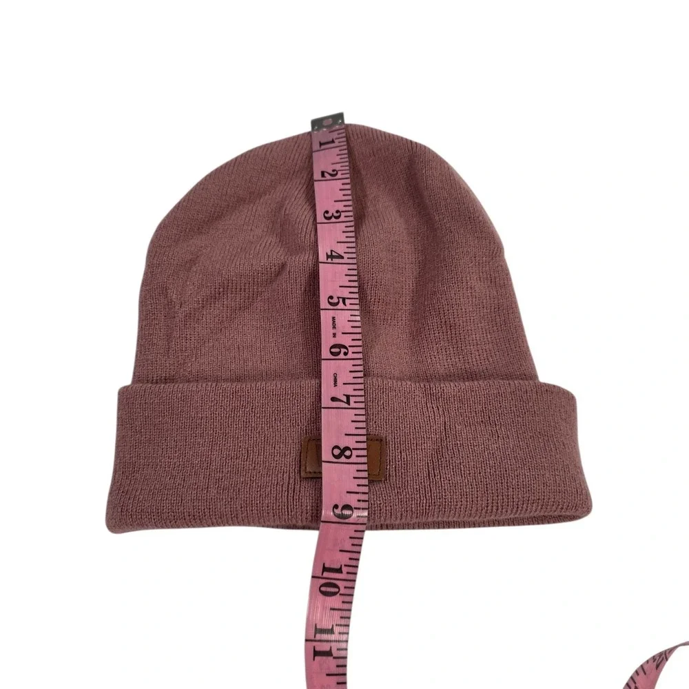 Levi's Beanie Hat Knit Acrylic Rose OS Unisex Winter Warm Cap‎ Outdoors Skater
